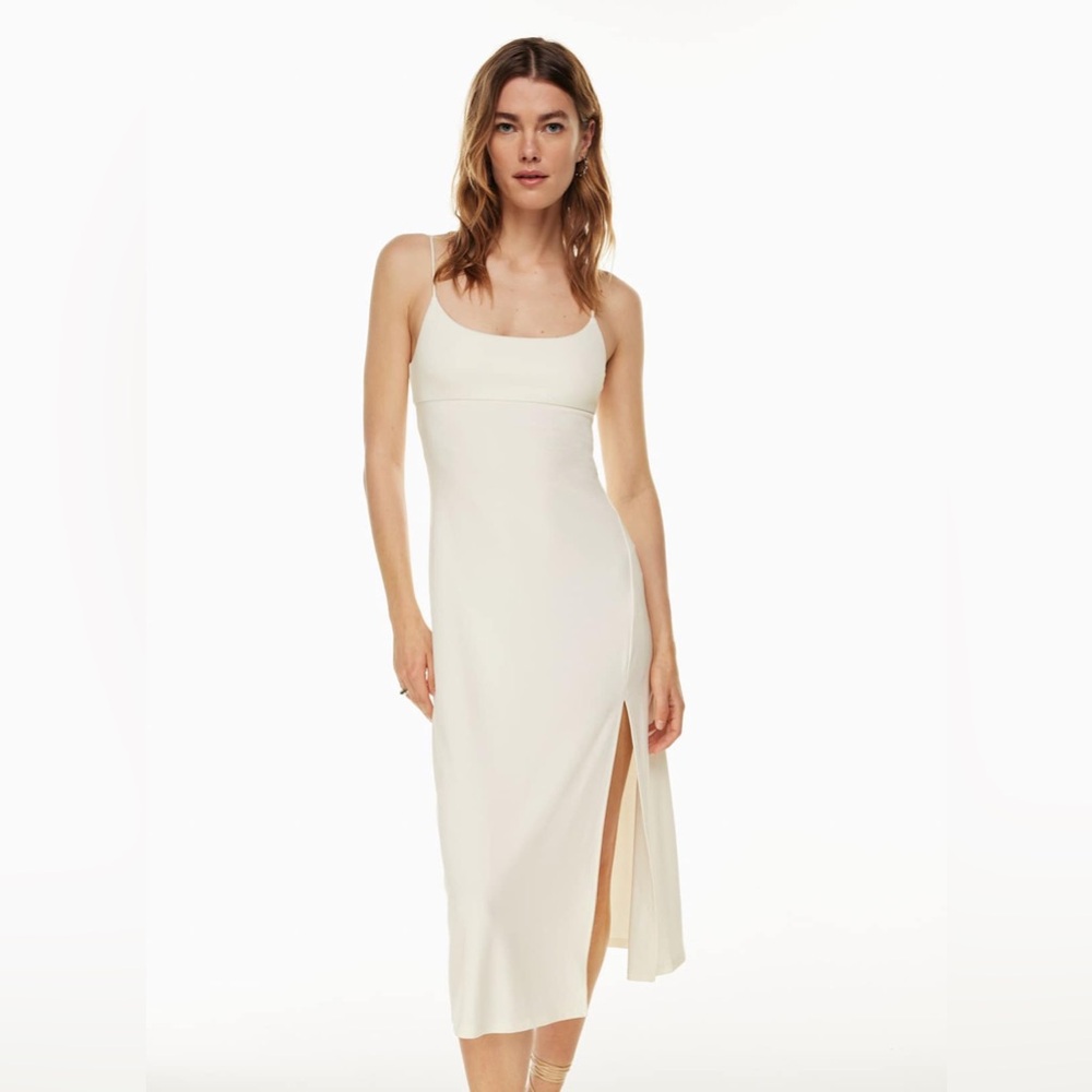 Aritzia Wilfred Dreamweaver Dress in Light Burch, Sz M